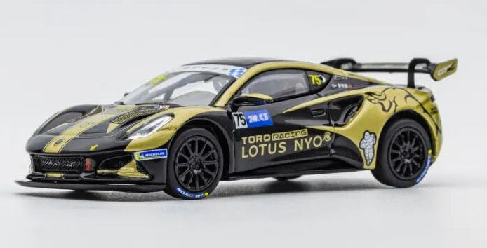 Kiloworks 1:64 LOTUS EMIRA GT4 LKL Macau Champion Diecast Model #75