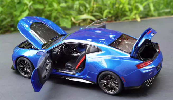Autoart Chevrolet Camaro ZL1 2017 blue 1:18car Pre-a Model