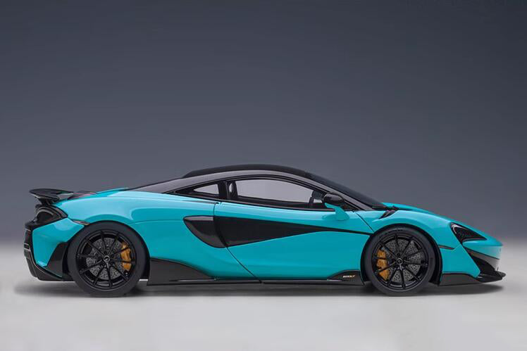 AUTOART McLaren 600LT sports car blue 1:18car Pre-a Model
