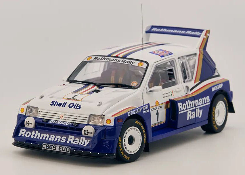 Sun star 1:18 MG Metro 6R4 Rothmans Rally WRC Group B 1986 Diecast Model