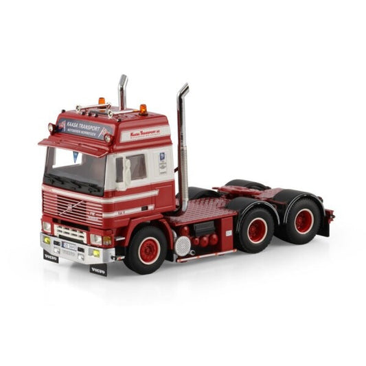 1:50 Volvo KAASA F12 GLOBETROTTER 6X2 WSI Red DIECAST Model