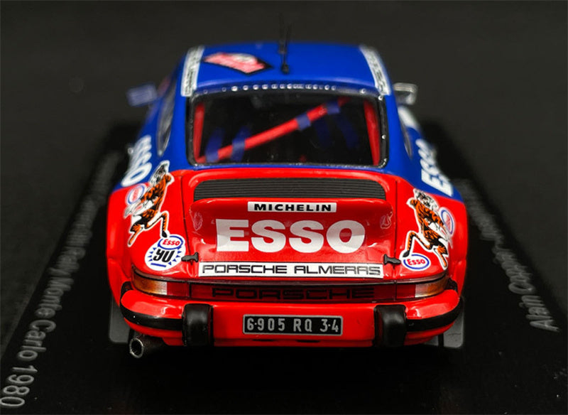 Spark Porsche 911 Carrera 9th #20 Rally Monte Carlo 1980 A.COPPIER - J.LALOZ 1:43 Car Pre-built Model view6