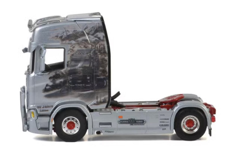 WSI SCANIA S HIGHLINE CS20H 4X2 DECKER TRANSPORTE 1:50 Truck Pre-built Model
