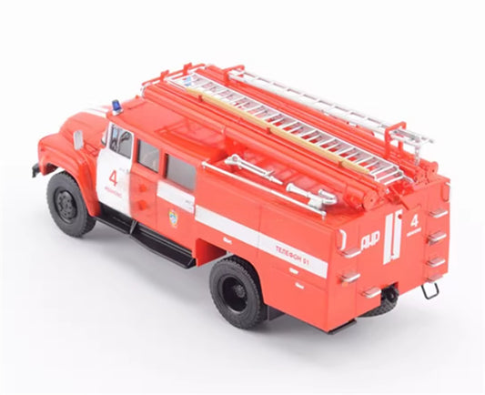 Modimio Soviet Zil ANR-127B (130) fire truck 1:43 Truck Pre-built Airliner Model Display view2