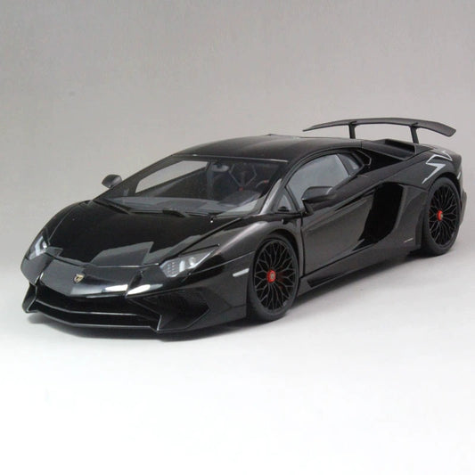 AUTOART Lamborghini Aventador LP750-4 SV Black 1/18 car Pre-a Model