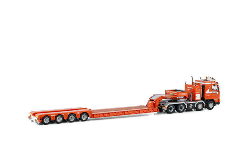 WSI SCANIA 3 SERIES STREAMLINE 8X4 EURO LOW LOADER - 4 AXLE Tage E Nielsen 1:50 Truck Pre-built Model