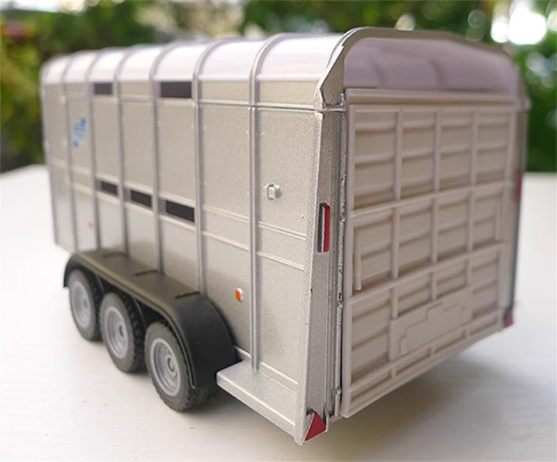 FLOZ IWillams animal transport truck trailer silver 1:32 Truck Accessories Pre-built Model