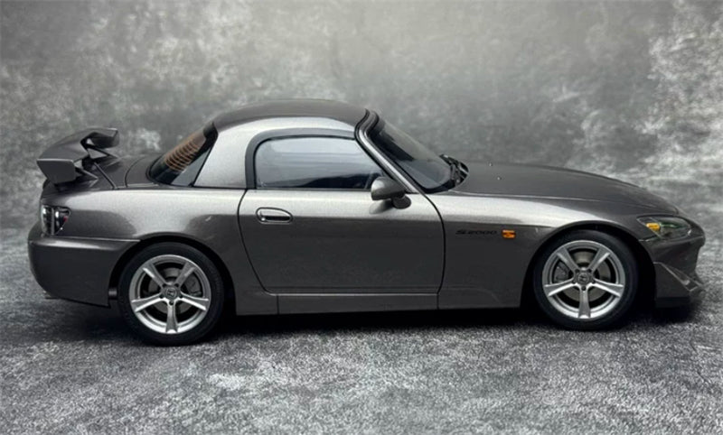 1:18 Honda S2000 TYPE S 2007 Metallic Moonstone Grey MOTORHELIX Limited Edition 499PCS ONLY DIECAST Model