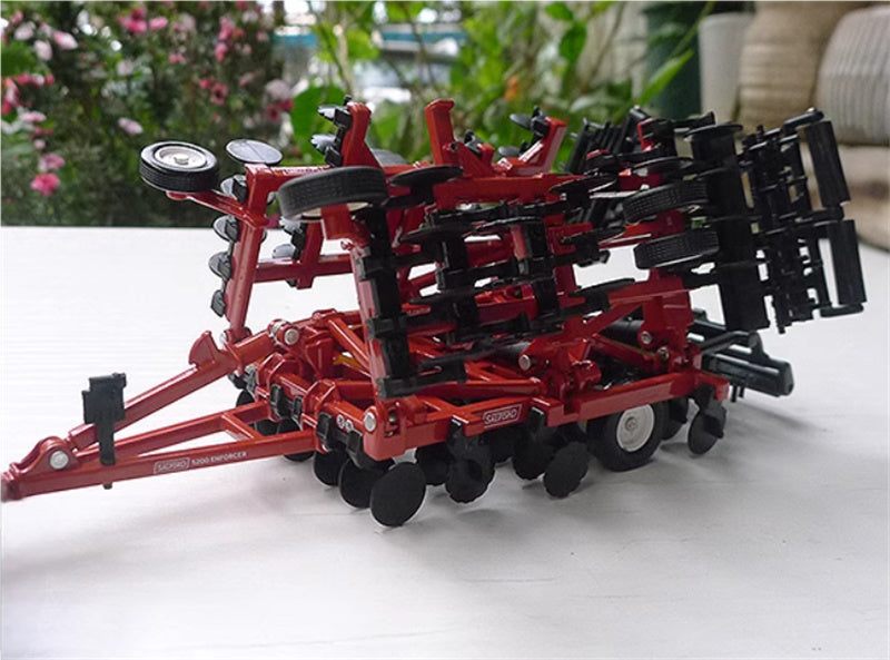 CATERPILLAR Salford 5200 Enforcer Agricultural tractor tipping trailer red 1:64 Truck Accessories Pre-built Model
