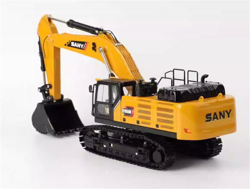 SANY SY650N Large excavator Yellow 1:35 Truck Pre-built Model