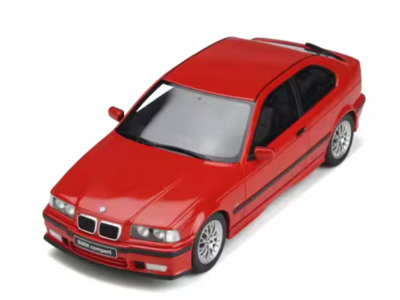1:18 BMW E36 Compact red OTTO Resin Car Model view4