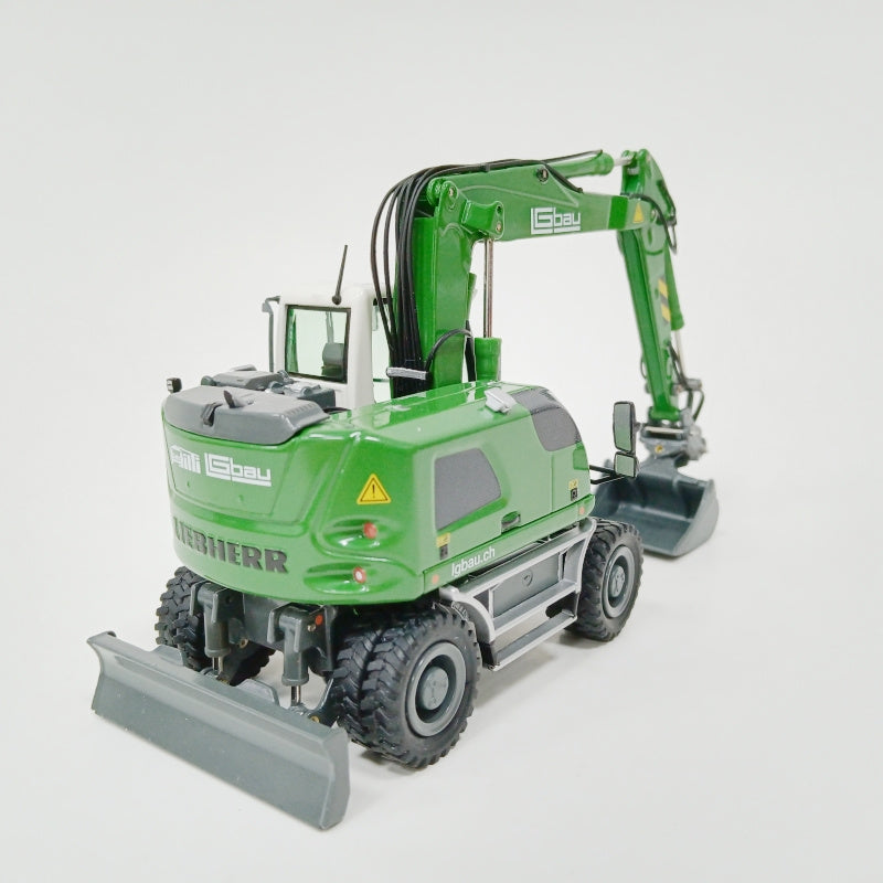 NZG Liebherr A918 Hiltibau Wheeled Excavator 1:50 Truck Pre-built Model