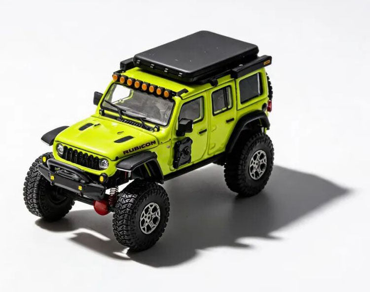 GCD 1:64 Jeep Wrangler Rubicon Off Road Big Wheels Diecast Model