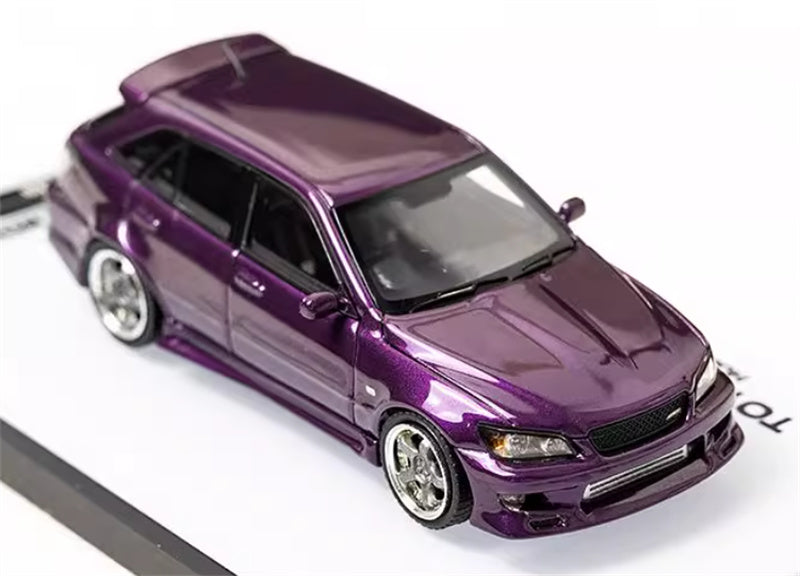 Mortal TOYOTA ALTEZZA GITA IS200 Exhibition HEC Limited Purple Limited Edition 1:64 Car Pre-built Model view4