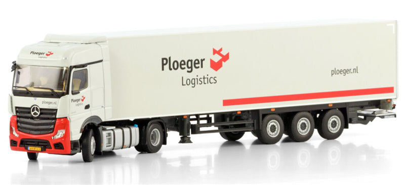 WSI ACTROS MP5 BIG SPACE 4X2 BOX Ploeger Logistics 1:50 Model