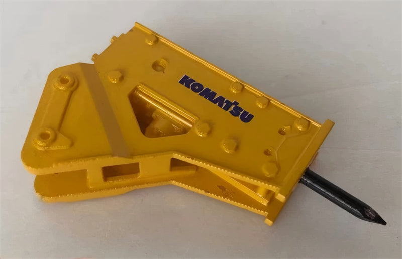 1:50 PC220-10 w/ yellow hammer KOMATSU DIECAST Model