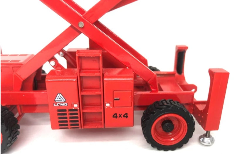 LGMG SR1623 Off-road scissor lift platform 1:40 Truck Pre-built Airliner Model Display view3