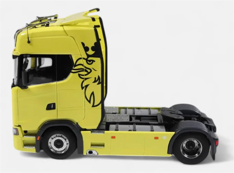NZG Scania V8 730S 4x2 tractor yellow 1:18 DIECAST Truck Lorry