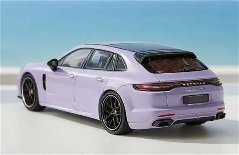 1:64 Porsche Panamera Travel version Limited Edition 599pcs ONLY  Lavender Purple Rhino Model DIECAST Model
