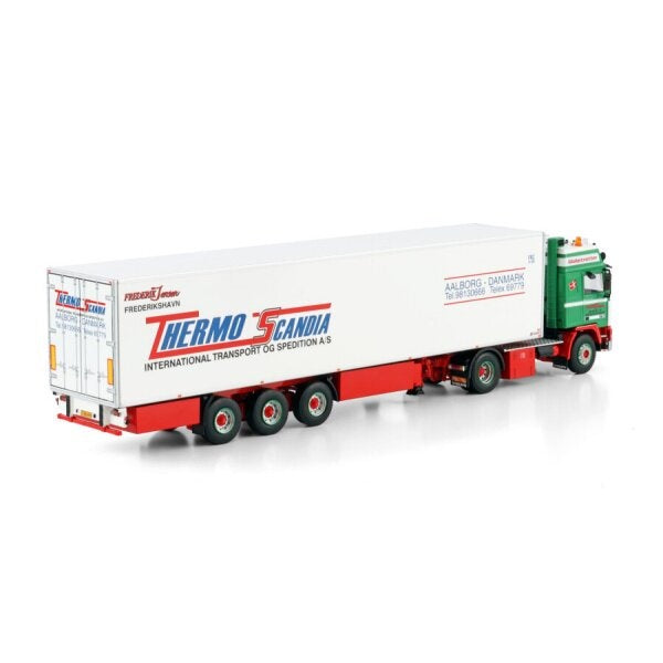 1:50 VOLVO FREDERIK JENSEN F12 4X2 REEFER TRAILER 3 AXLE WSI   DIECAST Model