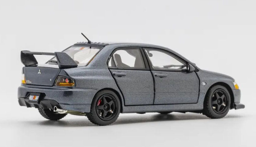 1:43 Mitsubishi Lancer Evolution IX EVO9 Rallyart GATHERJOY Diecast Model Grey