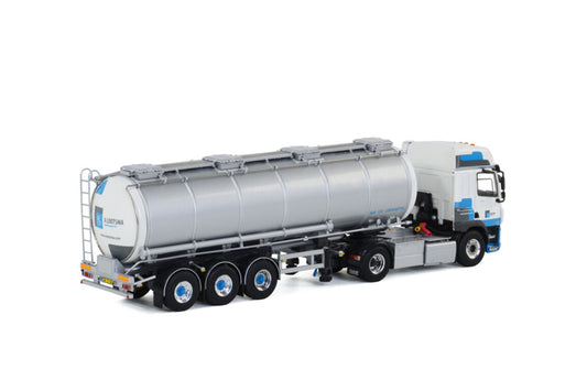 WSI DAF CF 4 x 2 Tanktrailer with pump cabinet Lootsma Tanktransport 1:50 Truck Pre-built Model