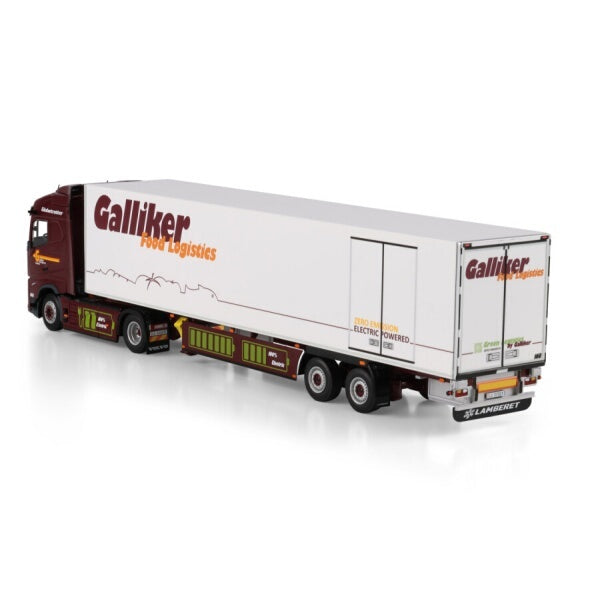 1:50 VOLVO GALLIKER FH 4X2 REEFER TRAILER 2 AXLE WSI   Diecast Model