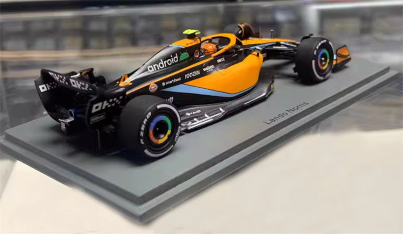 Spark McLaren MCL36 Miami #4 GULF GP 2022 LANDO NORRIS 1:43 Car Pre-built Model view4