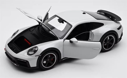 1:18 PORSCHE 911 DAKAR 2022 Metallic Gray  MINICHAMPS  DIECAST Car Model