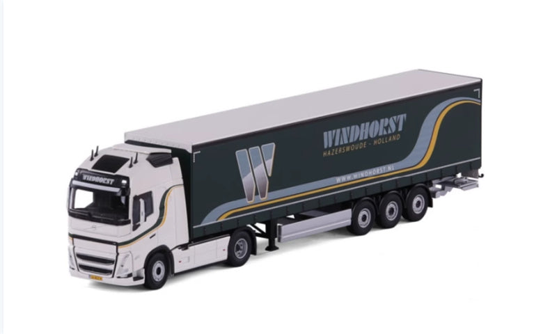 CAVALLINO Volvo container truck Windhorst Transport 1:50 Truck Pre-built Model