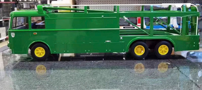 Norev Bartoletti 306/2 David Racing 1970 Transporter Green 1:18 DIECAST Truck Lorry