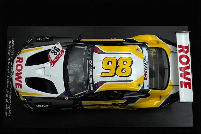 1:18 BMW M6 GT3 2021 Spark Nurburgring Resin Car Model view4
