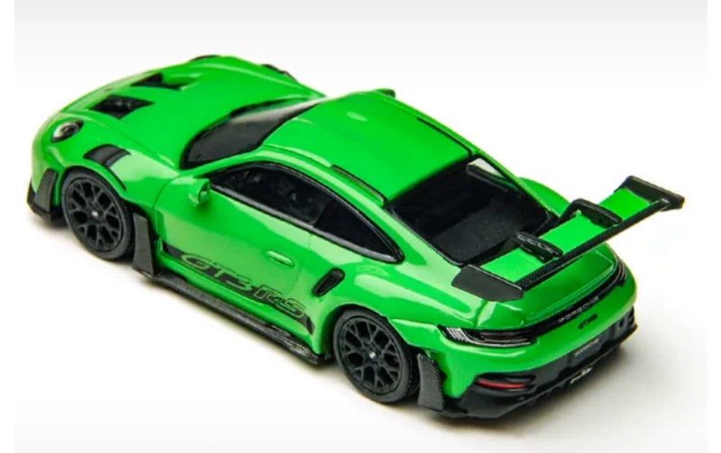 1:64 PORSCHE 911 992 GT3 RS  Green TimeMicro   DIECAST Model