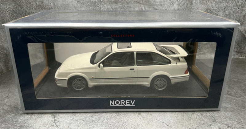 NOREV FORD SIERRA RS COSWORTH white 1:18 Car Pre-built Model view7