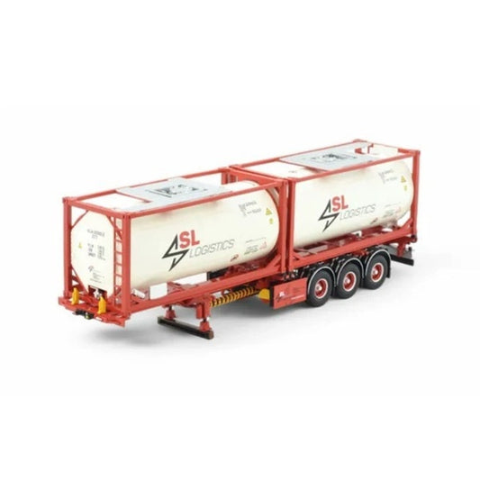 1:50  SL Logistics D-Tec 2x 20FT TEKNO   DIECAST Model