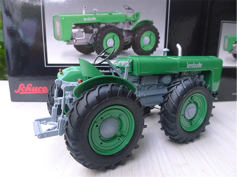 SCHUCO Lerobuste D4K Tractor Emerald Green Limited Edition 1:32 Truck Pre-built Model
