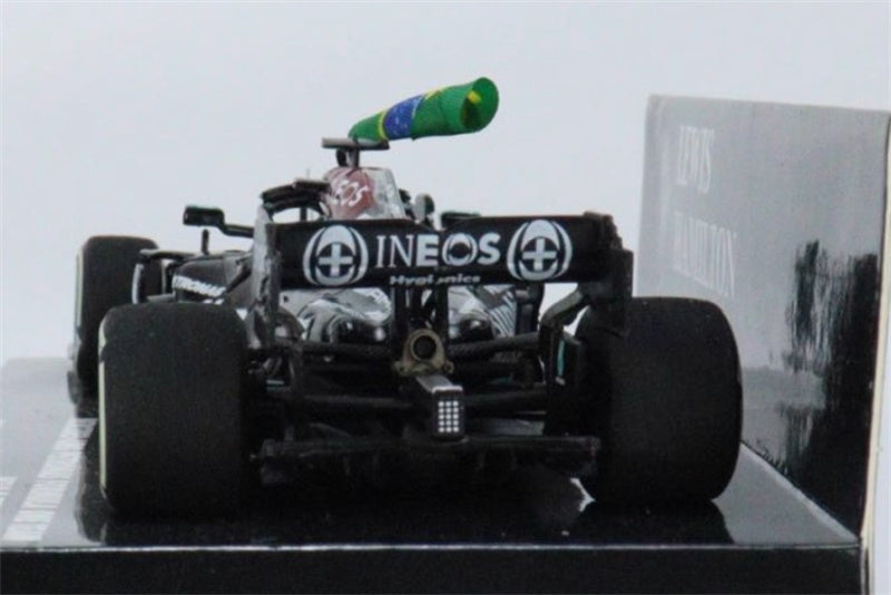 MINICHAMPS MERCEDES AMG W12 LEWIS HAMILTON 2021 LTD 1248PCS ONLY 1:43 Car Model view3