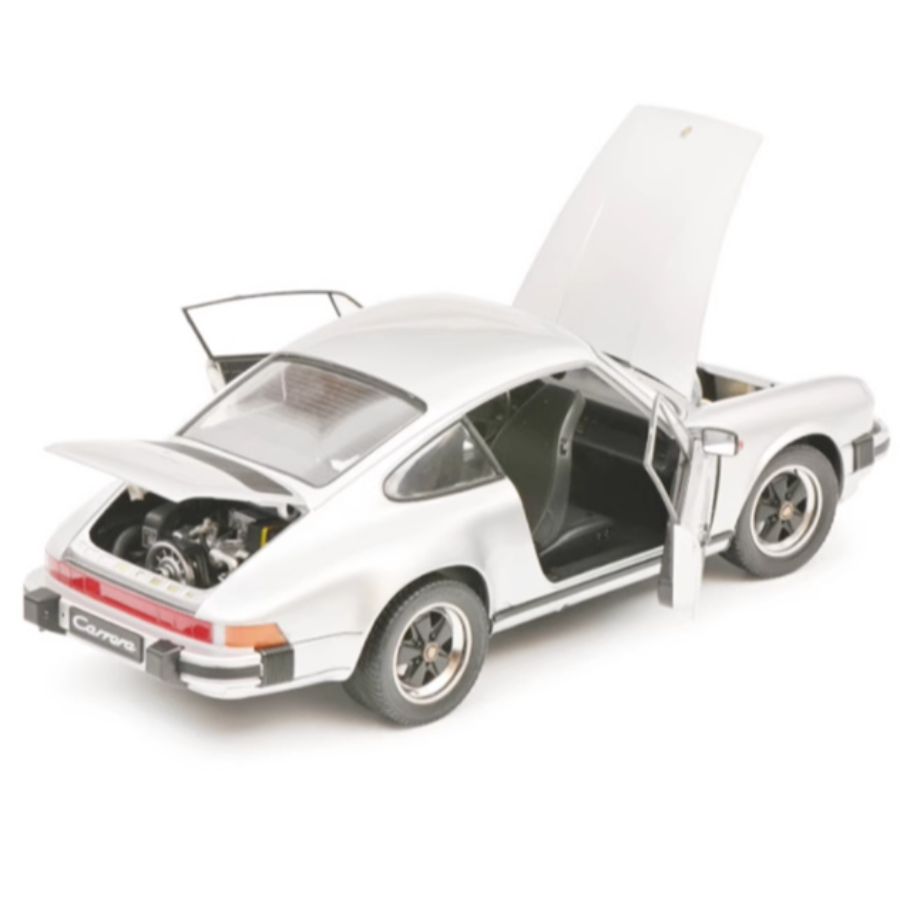Schuco Porsche 911 Coupe silver 1:12 DIECAST Car