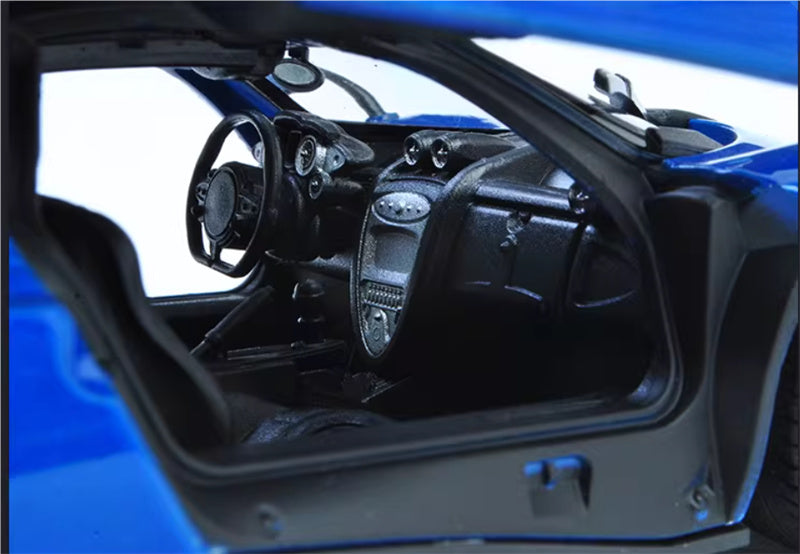 1:24 Pagani Huayra Supercar  Blue  WELLY  DIECAST Car Model