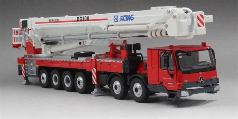 1:50 Mercedes-Benz  DG100 XCMG  Red White Diecast Model