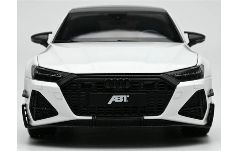 1:18 AUDI RS7 Sportback ABT  pearl white KengFai modified version DIECAST Model