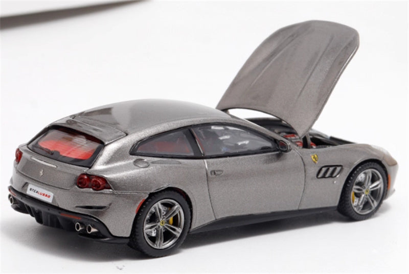 Phantom Knight Ferrari GTC4 Lusso station wagon Limited Edition 999PCS ONLY Grigio 1:64 Car Pre-built Model view4