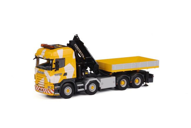 WSI SCANIA PALFINGER SET KELLER & HESS 1:50 DIECAST Truck Lorry