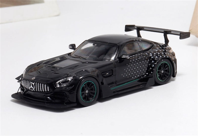 1:64 Mercedes Benz AMG GTS Starlight Black BSC DIECAST Model