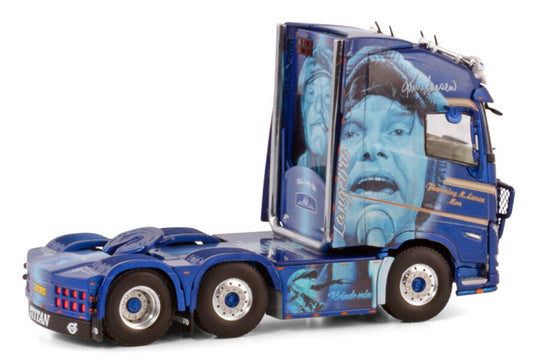 WSI VOLVO FH5 GLOBETROTTER XL 6X2 TWIN STEER Flemming M. Larsen 1:50 Truck Pre-built Model