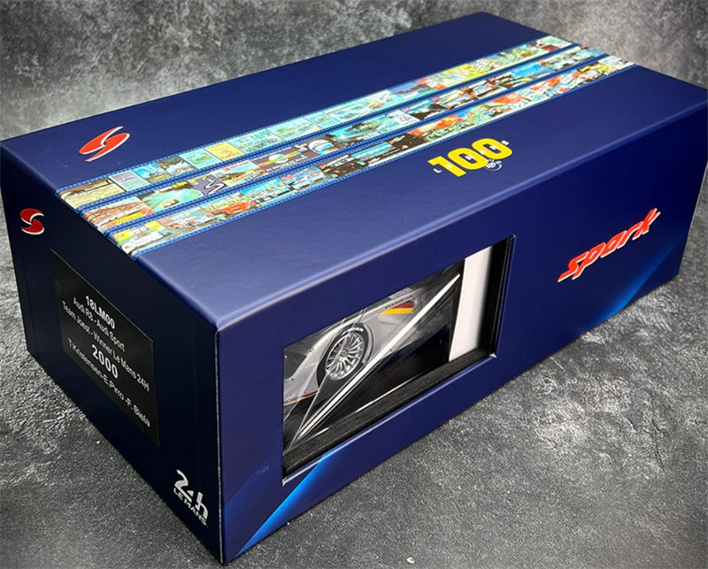 1:18 Audi R8 2000 Spark Le Mans Resin Car Model view11