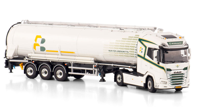WSI DAF XG+ 4X2 TIPPER BULK TRAILER - 3 AXLE HB Bulktransport 1:50 Truck Pre-built Model
