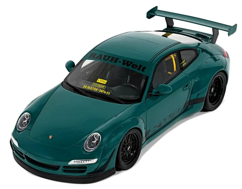 1:18 PORSCHE 911 997 RWB SYUNKASHUTO COUPE  Green  GT SPIRIT Limited Edition Resin Car Model