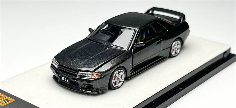 1:64 Nissan GTR R32  Metallic Gray PGM Regular Version Limited Edition 999PCS ONLY DIECAST Model