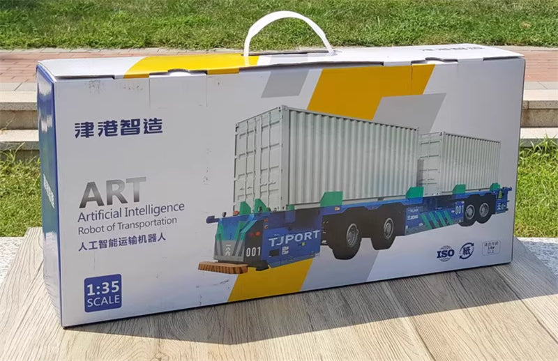 XCMG TJPort Intelligence Robot Transportation 1:35 Truck Pre-built Model